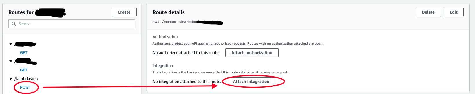 10 - Attach a new integration for a route on API Gateway
